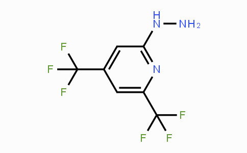 CAS No. 176762-26-8, 2-Hydrazino-4,6-bis(trifluoromethyl)pyridine
