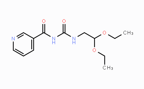 CAS No. 240115-99-5, N-(2,2-Diethoxyethyl)-N'-(3-pyridinylcarbonyl)urea