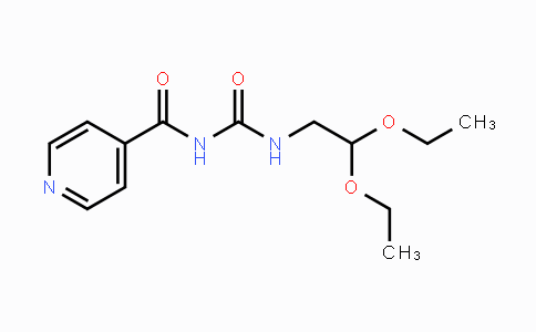 CAS No. 240799-41-1, N-(2,2-Diethoxyethyl)-N'-isonicotinoylurea