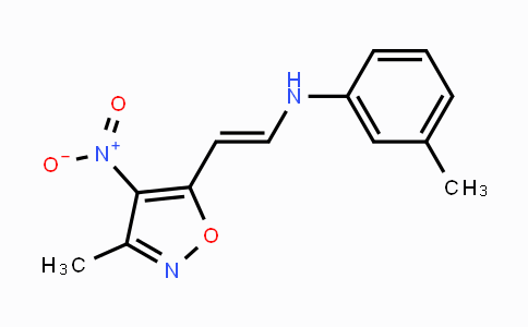 CAS No. 1164541-49-4, N-[2-(3-Methyl-4-nitro-5-isoxazolyl)vinyl]-N-(3-methylphenyl)amine