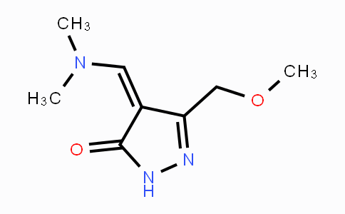 CAS No. 240799-57-9, 4-[(Dimethylamino)methylene]-5-(methoxymethyl)-2,4-dihydro-3H-pyrazol-3-one