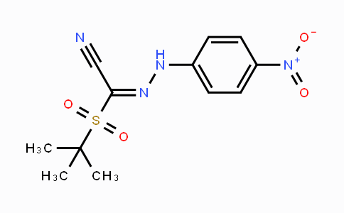 CAS No. 241127-15-1, 2-(tert-Butylsulfonyl)-2-[2-(4-nitrophenyl)hydrazono]acetonitrile