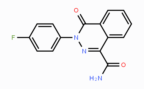 CAS No. 241127-32-2, 3-(4-Fluorophenyl)-4-oxo-3,4-dihydro-1-phthalazinecarboxamide