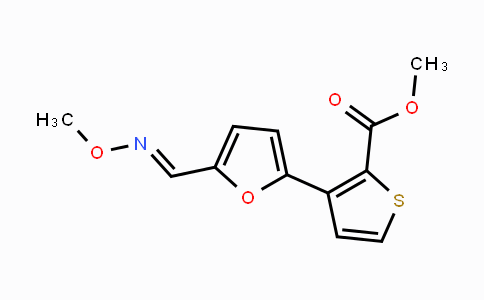 CAS No. 241488-19-7, Methyl 3-{5-[(methoxyimino)methyl]-2-furyl}-2-thiophenecarboxylate