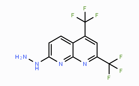 241488-23-3 | 7-Hydrazino-2,4-bis(trifluoromethyl)[1,8]naphthyridine