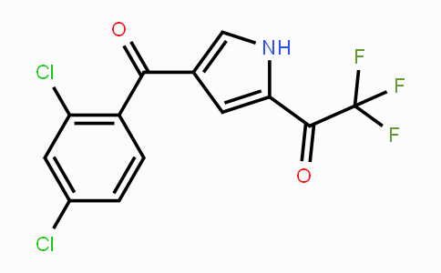 CAS No. 241146-72-5, 1-[4-(2,4-Dichlorobenzoyl)-1H-pyrrol-2-yl]-2,2,2-trifluoro-1-ethanone