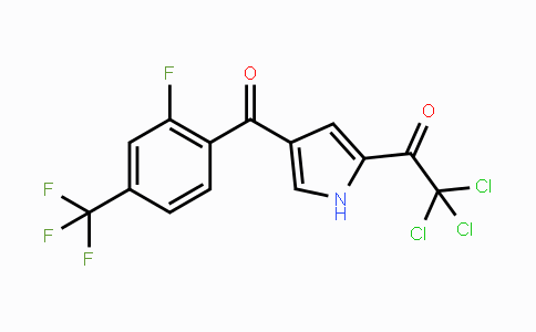 MC116656 | 241146-87-2 | 2,2,2-Trichloro-1-{4-[2-fluoro-4-(trifluoromethyl)benzoyl]-1H-pyrrol-2-yl}-1-ethanone