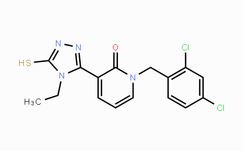 CAS No. 242471-92-7, 1-(2,4-Dichlorobenzyl)-3-(4-ethyl-5-sulfanyl-4H-1,2,4-triazol-3-yl)-2(1H)-pyridinone