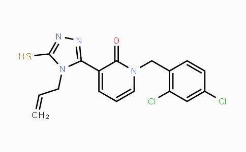 CAS No. 242471-94-9, 3-(4-Allyl-5-sulfanyl-4H-1,2,4-triazol-3-yl)-1-(2,4-dichlorobenzyl)-2(1H)-pyridinone