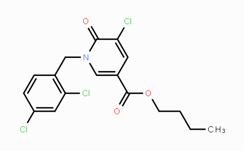 CAS No. 242471-97-2, Butyl 5-chloro-1-(2,4-dichlorobenzyl)-6-oxo-1,6-dihydro-3-pyridinecarboxylate
