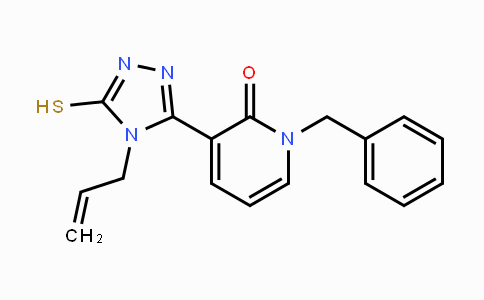 CAS No. 242472-20-4, 3-(4-Allyl-5-sulfanyl-4H-1,2,4-triazol-3-yl)-1-benzyl-2(1H)-pyridinone
