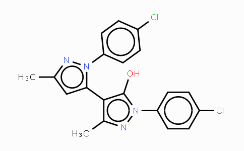 CAS No. 114658-03-6, 1,1'-(4-Chlorophenyl)-3,3'-dimethyl-5-hydroxy[4,5']-bipyrazol