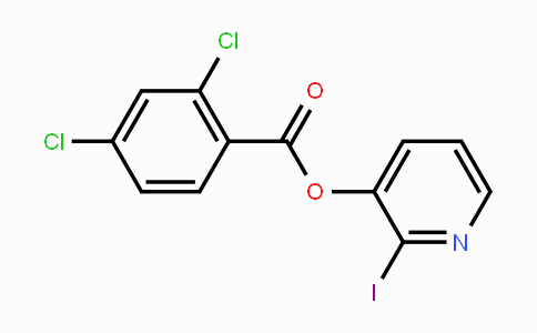 CAS No. 245039-47-8, 2-Iodo-3-pyridinyl 2,4-dichlorobenzenecarboxylate