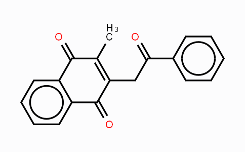 CAS No. 88007-98-1, 2-Methyl-3-(2-oxo-2-phenylethyl)naphthoquinone