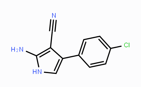 CAS No. 120450-07-9, 2-Amino-4-(4-chlorophenyl)-1H-pyrrole-3-carbonitrile
