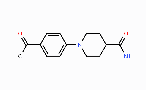 CAS No. 250713-72-5, 1-(4-Acetylphenyl)-4-piperidinecarboxamide