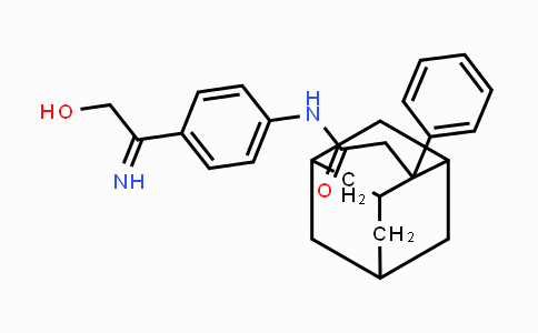 CAS No. 400074-05-7, N-[4-(Hydroxyethanimidoyl)phenyl]-2-(2-phenyl-2-adamantyl)acetamide