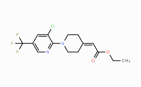 CAS No. 250713-98-5, Ethyl 2-{1-[3-chloro-5-(trifluoromethyl)-2-pyridinyl]-4-piperidinylidene}acetate