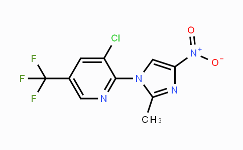 CAS No. 250714-18-2, 3-Chloro-2-(2-methyl-4-nitro-1H-imidazol-1-yl)-5-(trifluoromethyl)pyridine