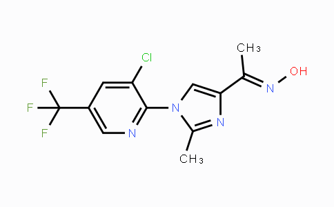 CAS No. 251096-48-7, 1-{1-[3-Chloro-5-(trifluoromethyl)-2-pyridinyl]-2-methyl-1H-imidazol-4-yl}-1-ethanone oxime