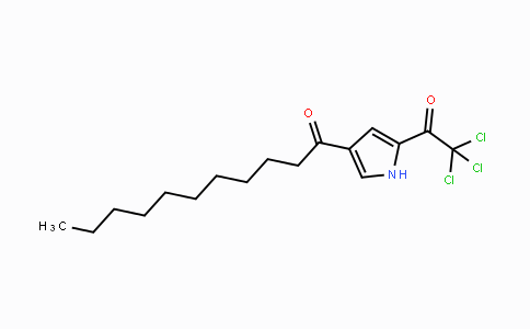 CAS No. 251096-61-4, 1-[5-(2,2,2-Trichloroacetyl)-1H-pyrrol-3-yl]-1-undecanone