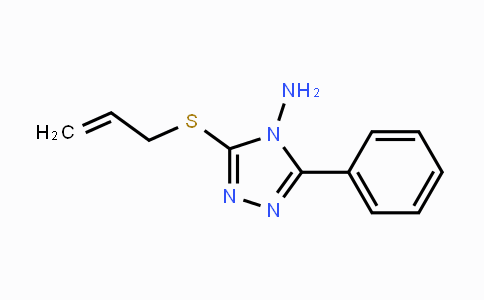 CAS No. 341520-13-6, 3-(Allylsulfanyl)-5-phenyl-4H-1,2,4-triazol-4-ylamine