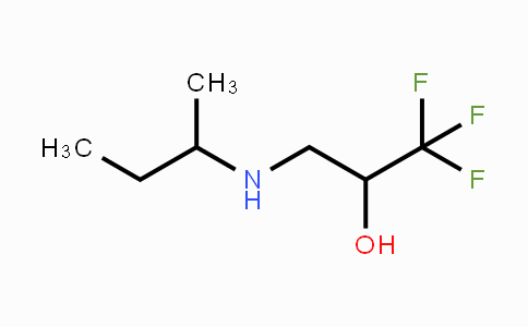 CAS No. 477858-34-7, 3-(sec-Butylamino)-1,1,1-trifluoro-2-propanol