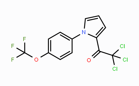 CAS No. 383147-63-5, 2,2,2-Trichloro-1-{1-[4-(trifluoromethoxy)phenyl]-1H-pyrrol-2-yl}-1-ethanone