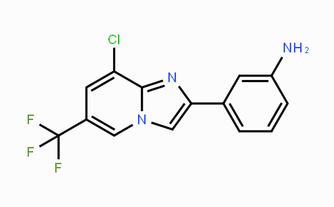 860785-05-3 | 3-[8-Chloro-6-(trifluoromethyl)imidazo[1,2-a]pyridin-2-yl]aniline