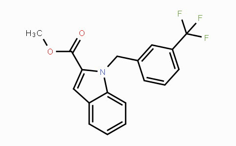 CAS No. 860785-06-4, Methyl 1-[3-(trifluoromethyl)benzyl]-1H-indole-2-carboxylate