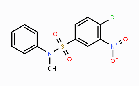 CAS No. 6409-51-4, 4-Chloro-N-methyl-3-nitro-N-phenylbenzenesulfonamide