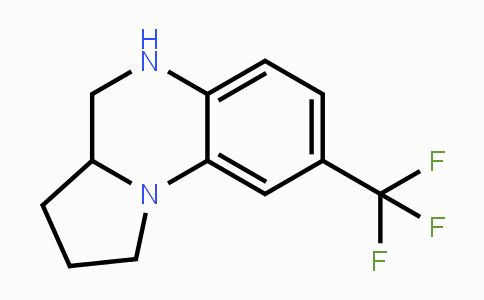 CAS No. 860786-84-1, 8-(Trifluoromethyl)-1,2,3,3a,4,5-hexahydropyrrolo[1,2-a]quinoxaline