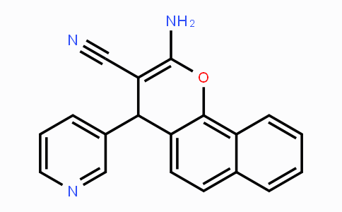 CAS No. 149550-46-9, 2-Amino-4-(3-pyridinyl)-4H-benzo[h]chromene-3-carbonitrile