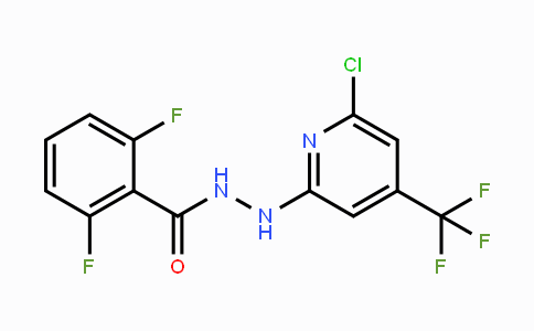 CAS No. 1797988-93-2, N'-[6-Chloro-4-(trifluoromethyl)-2-pyridinyl]-2,6-difluorobenzenecarbohydrazide