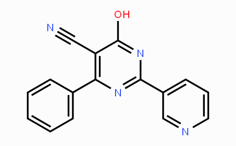 CAS No. 320417-45-6, 4-Hydroxy-6-phenyl-2-(3-pyridinyl)-5-pyrimidinecarbonitrile