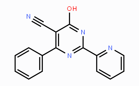 CAS No. 320417-64-9, 4-Hydroxy-6-phenyl-2-(2-pyridinyl)-5-pyrimidinecarbonitrile