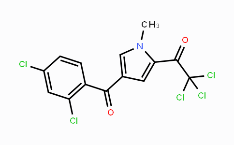 CAS No. 320419-19-0, 2,2,2-Trichloro-1-[4-(2,4-dichlorobenzoyl)-1-methyl-1H-pyrrol-2-yl]-1-ethanone