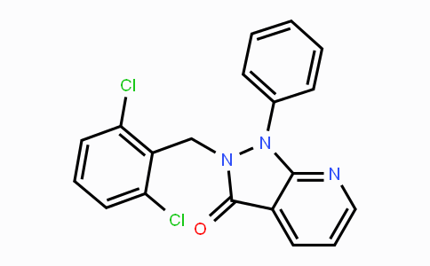 CAS No. 320419-93-0, 2-(2,6-Dichlorobenzyl)-1-phenyl-1,2-dihydro-3H-pyrazolo[3,4-b]pyridin-3-one
