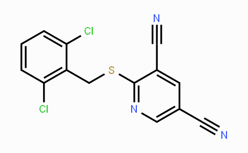 CAS No. 321430-61-9, 2-[(2,6-Dichlorobenzyl)sulfanyl]-3,5-pyridinedicarbonitrile
