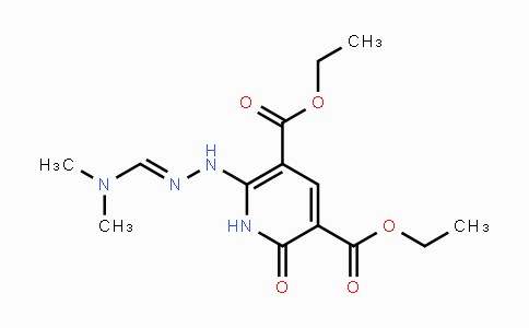 321432-01-3 | Diethyl 6-{2-[(dimethylamino)methylene]hydrazino}-2-oxo-1,2-dihydro-3,5-pyridinedicarboxylate