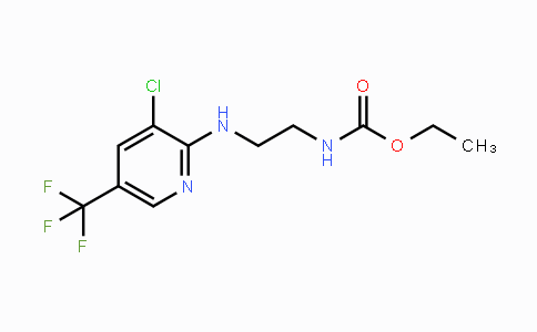 CAS No. 321432-03-5, Ethyl N-(2-{[3-chloro-5-(trifluoromethyl)-2-pyridinyl]amino}ethyl)carbamate