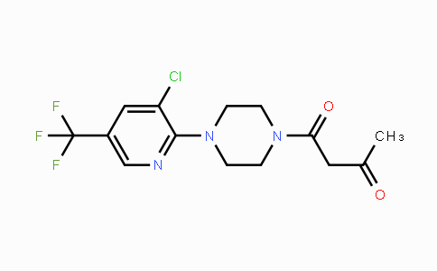 CAS No. 321432-12-6, 1-{4-[3-Chloro-5-(trifluoromethyl)-2-pyridinyl]piperazino}-1,3-butanedione