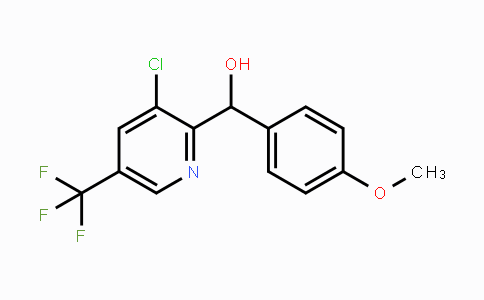 CAS No. 321432-48-8, [3-Chloro-5-(trifluoromethyl)-2-pyridinyl](4-methoxyphenyl)methanol