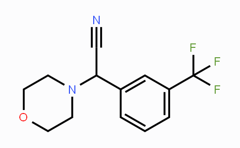 CAS No. 66548-59-2, 2-Morpholino-2-[3-(trifluoromethyl)phenyl]acetonitrile