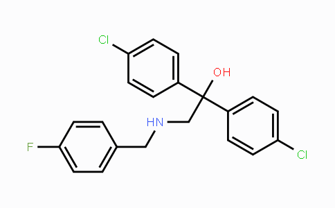CAS No. 321432-79-5, 1,1-Bis(4-chlorophenyl)-2-[(4-fluorobenzyl)amino]-1-ethanol