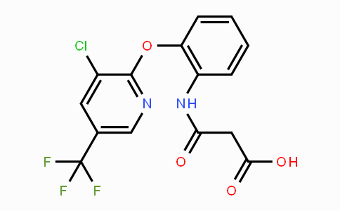 CAS No. 321433-61-8, 3-(2-{[3-Chloro-5-(trifluoromethyl)-2-pyridinyl]oxy}anilino)-3-oxopropanoic acid