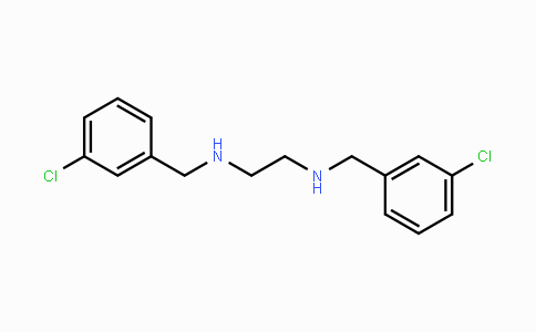 CAS No. 108896-77-1, N~1~,N~2~-bis(3-chlorobenzyl)-1,2-ethanediamine