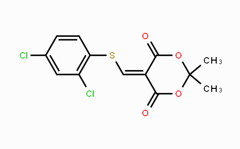 CAS No. 477866-35-6, 5-{[(2,4-Dichlorophenyl)sulfanyl]methylene}-2,2-dimethyl-1,3-dioxane-4,6-dione