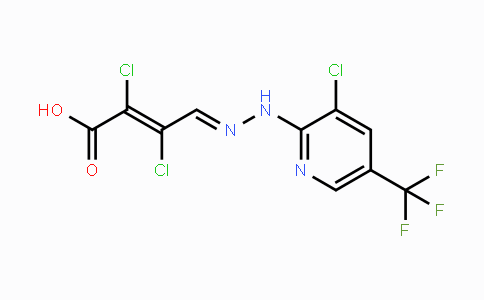 CAS No. 477867-48-4, 2,3-Dichloro-4-{2-[3-chloro-5-(trifluoromethyl)-2-pyridinyl]hydrazono}-2-butenoic acid