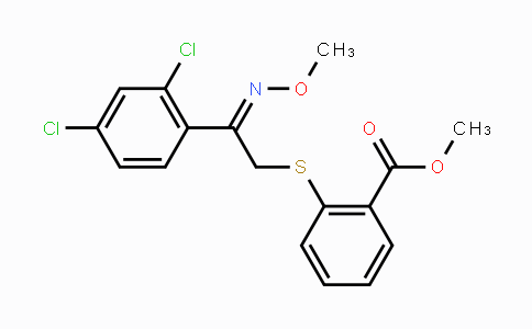 CAS No. 338391-92-7, Methyl 2-{[2-(2,4-dichlorophenyl)-2-(methoxyimino)ethyl]sulfanyl}benzenecarboxylate
